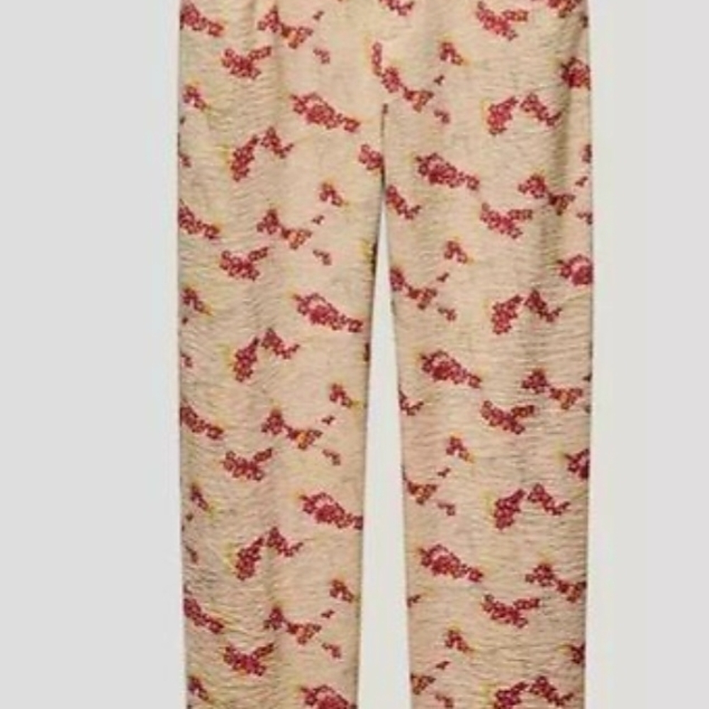 Floral Print Pants